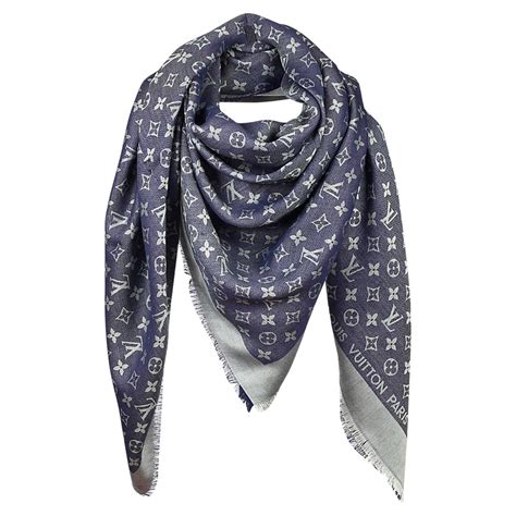 lv denim scarf|Lv scarves women's.